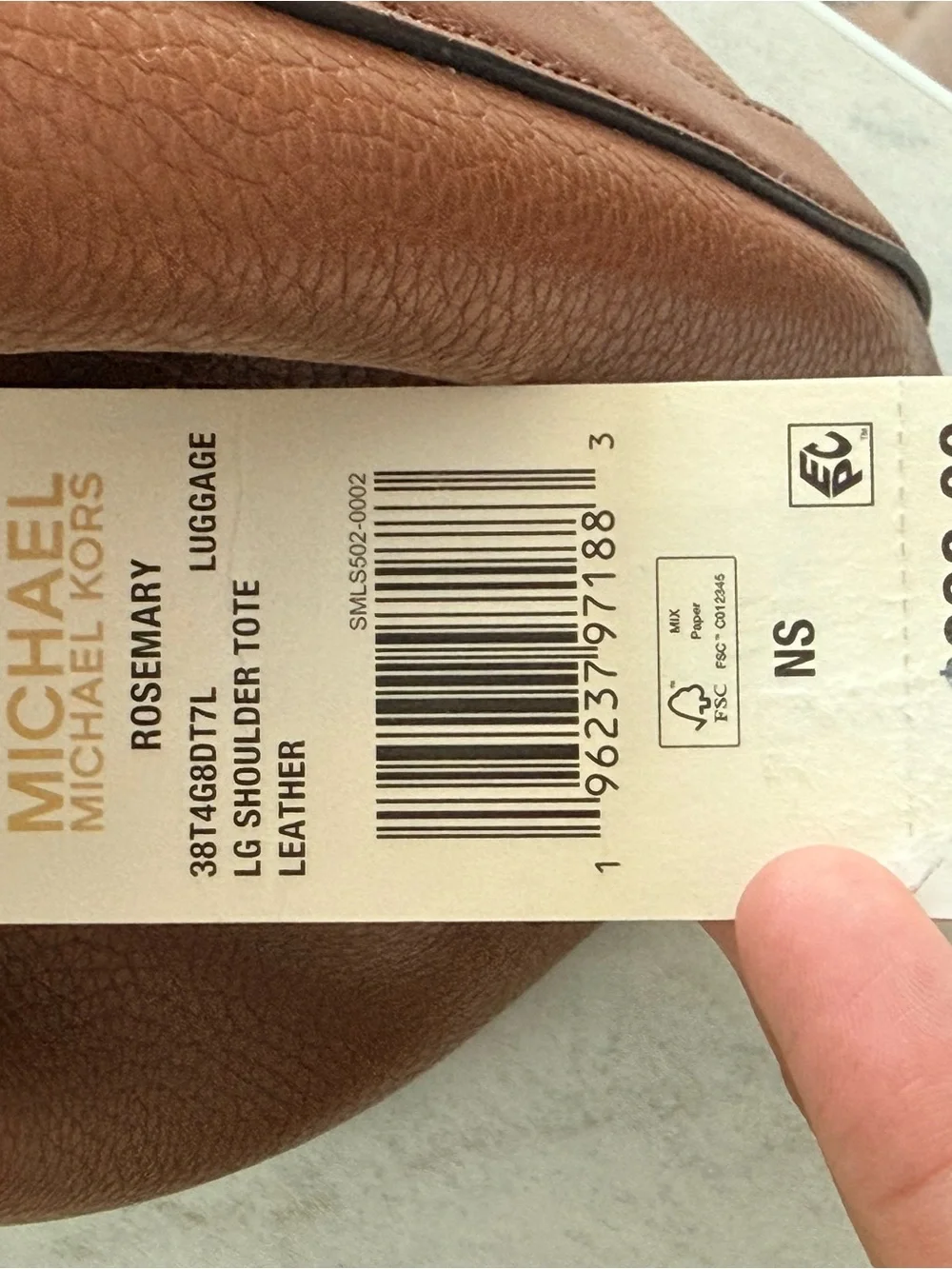NWT Michael Kors Rosemary Handbag